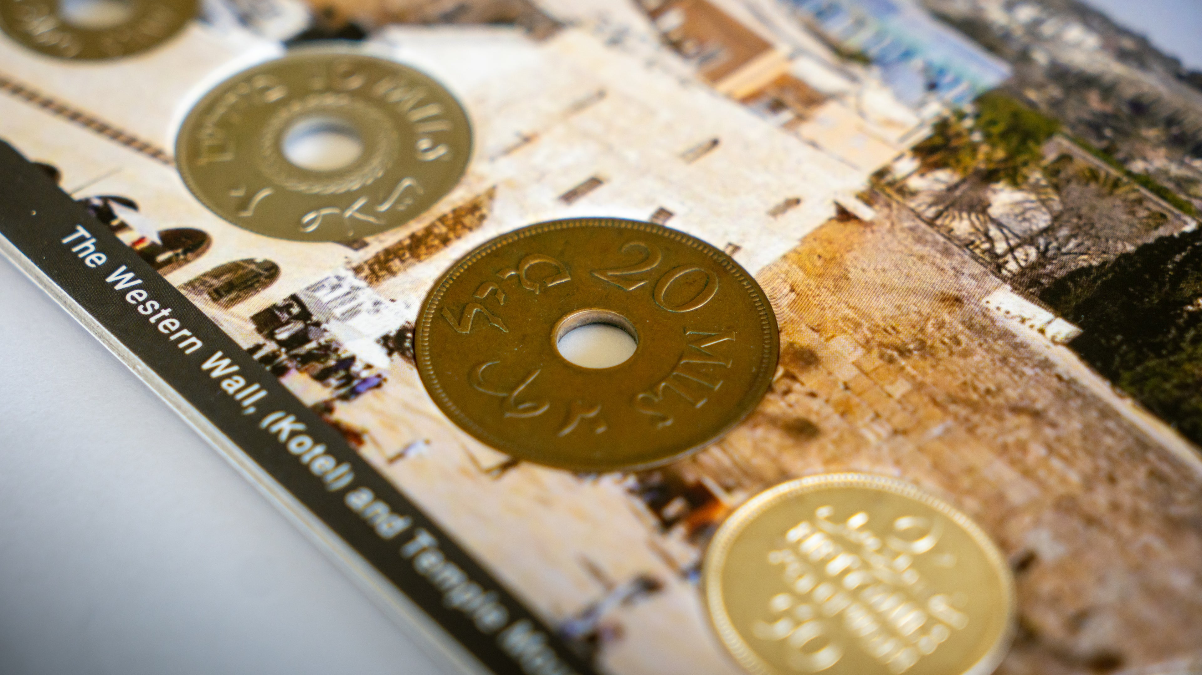 PALESTINE COIN SET 1-100 MILS