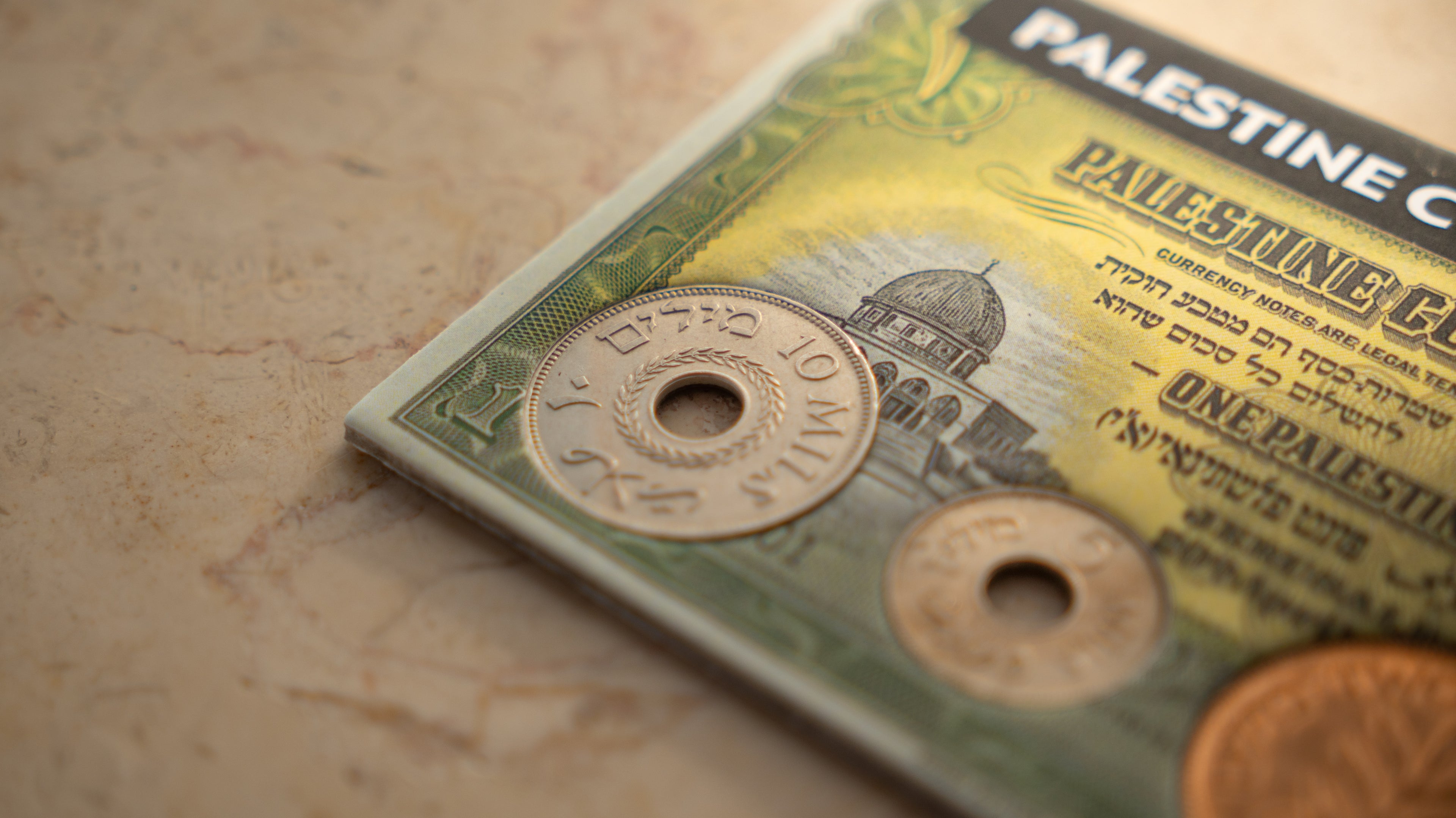 PALESTINE COIN SET 1-10 MILS
