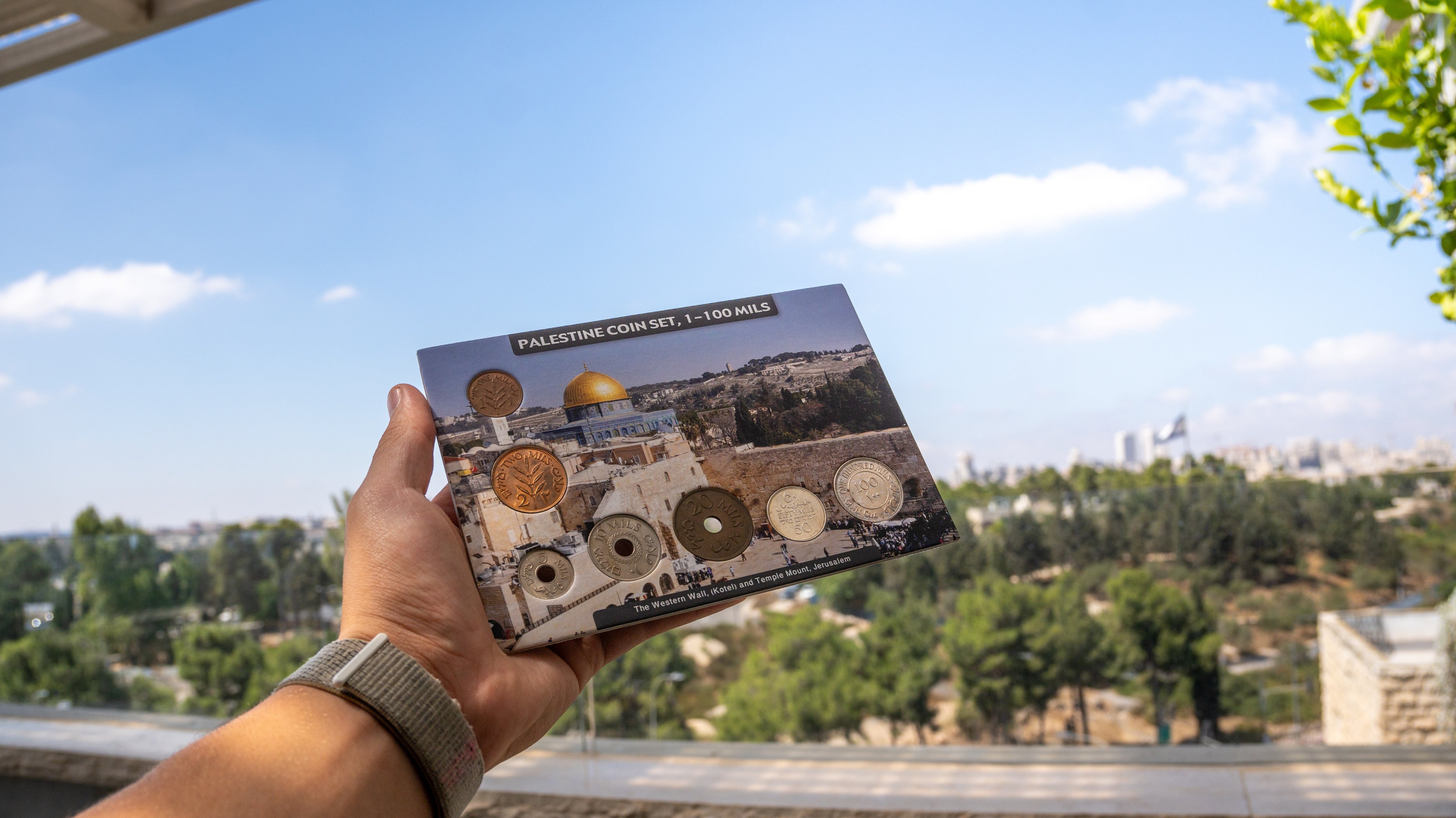 PALESTINE COIN SET 1-100 MILS