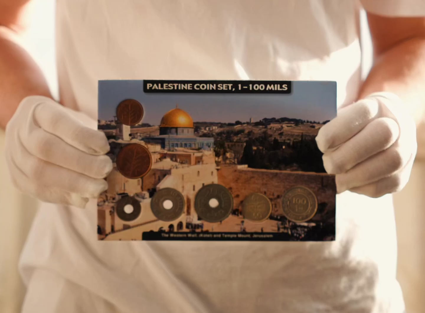 PALESTINE COIN SET 1-100 MILS